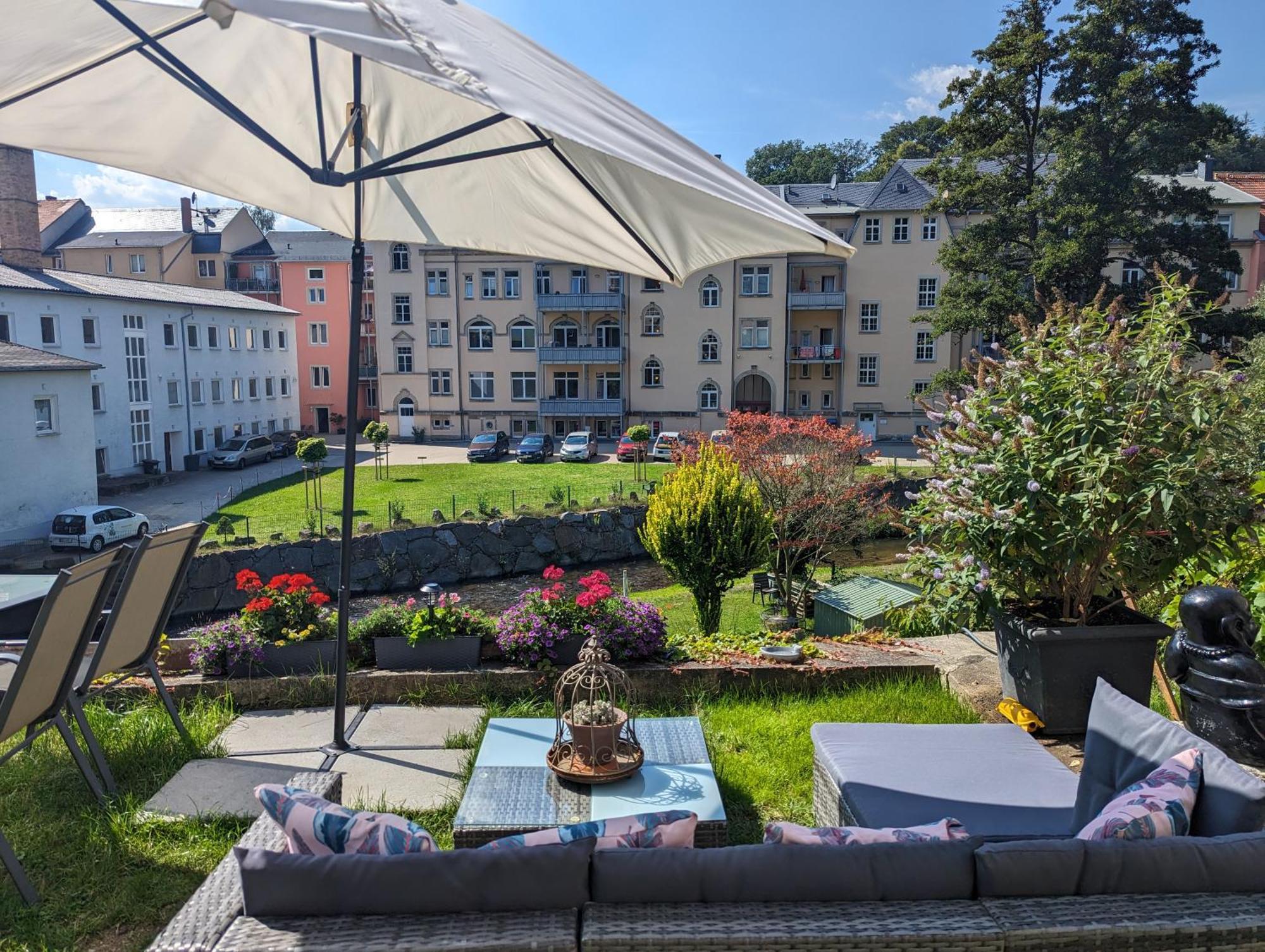 Zi2 - Urlaubsmagie - Whirlpool, Sauna Und Garten Apartment Sebnitz Exterior photo